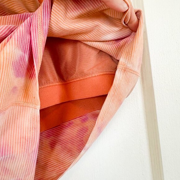 Athleta | Conscious Crop Tank Sports Bra Top in Spray Dye Island Coral S - Picture 6 of 6